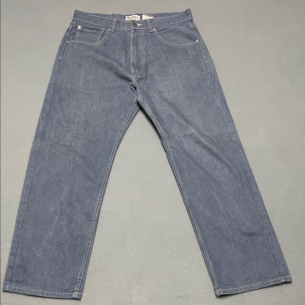 Member’s Property Classic Men's Straight Leg Jeans 34”x30” Streetwear Neutral